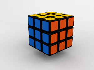 rubiks cube 3D Model