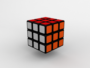 rubiks cube 3D Model