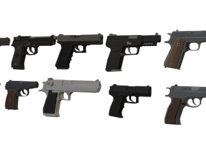 Pistol Pack Modèle 3D
