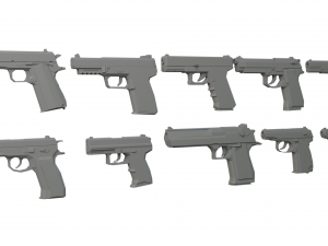 Pistol Pack Modèle 3D