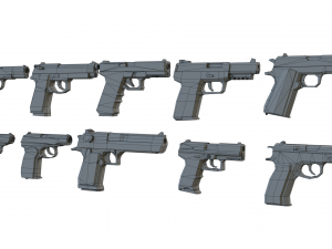 Pistol Pack Modèle 3D