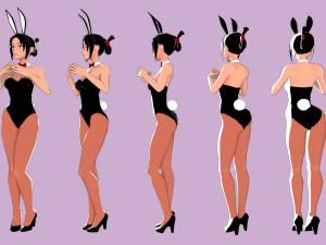 Bunny Girl 3D Model
