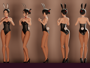 Bunny Girl 3D Model