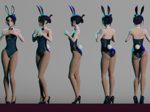 Bunny Girl 3D Model