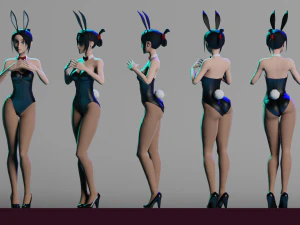 Bunny Girl 3D Model