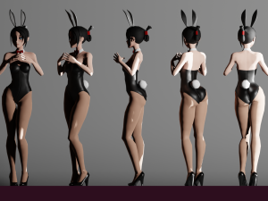 Bunny Girl 3D Model