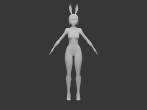 Bunny Girl 3D Model