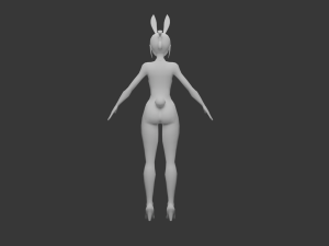 Bunny Girl 3D Model
