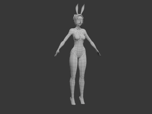 Bunny Girl 3D Model