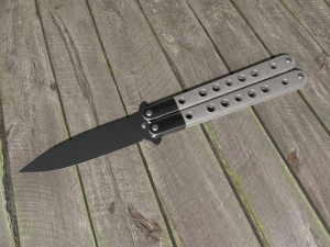 Balisong Knife 3Dモデル