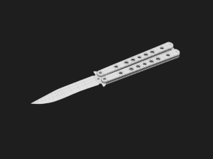 Balisong Knife 3Dモデル