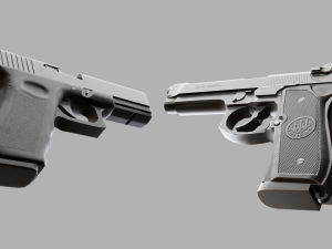 Pistols Beretta Glock 3D-Modell