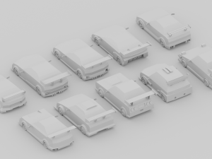 Lowpoly Racing Car Modelo 3D