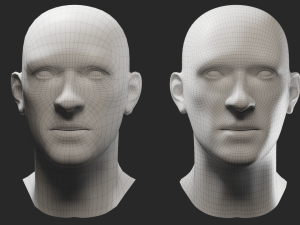 Head Male 3Dモデル