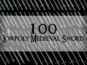 Espada Medieval Modelo 3D