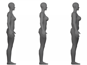 Lowpoly Female Basemesh Model 3D