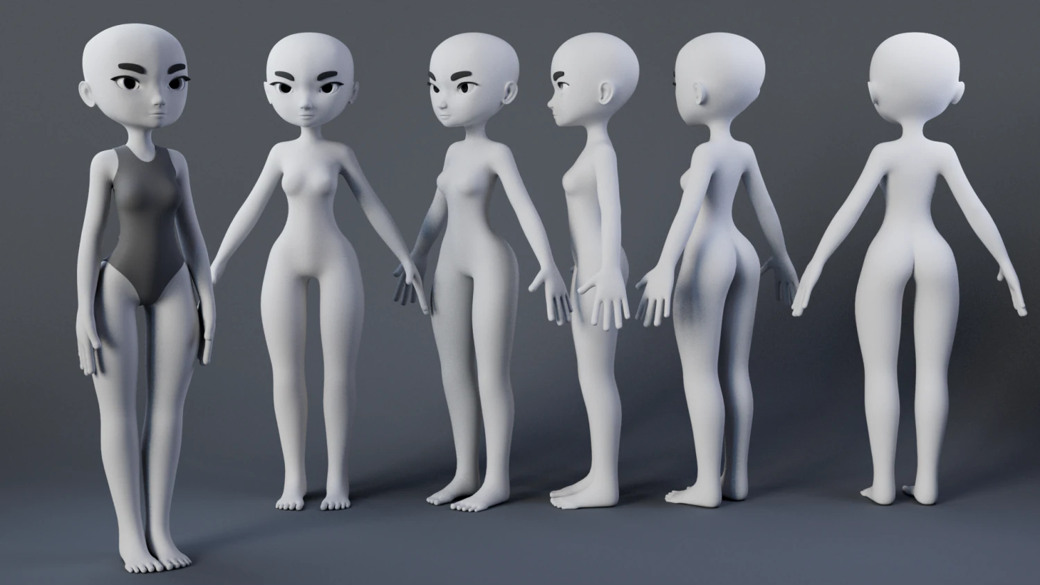 양식화된 문자 3 3D 모델 .c4d .max .obj .3ds .fbx .stl .blend 