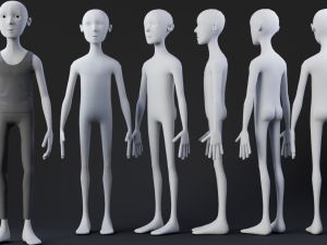 Stylized Man Model 3D