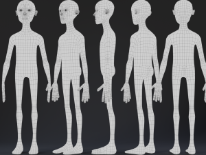 Stylized Man 3D 模型