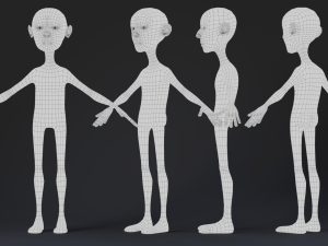 Stylized Man 2 Model 3D