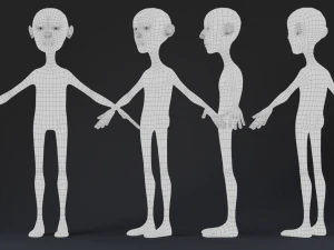 Stylized Man 2 3D Model