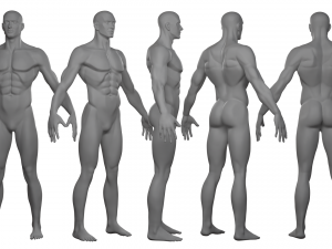 Stylized Man 2 Model 3D