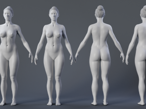 Body Female 1 2 Modèle 3D