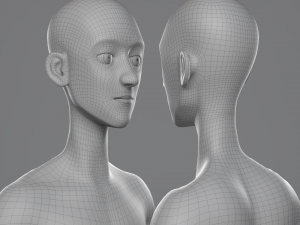 Basemesh Character 3D Model
