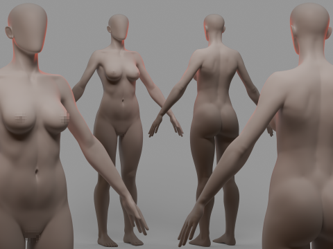 Basemesh v1 3D Modell