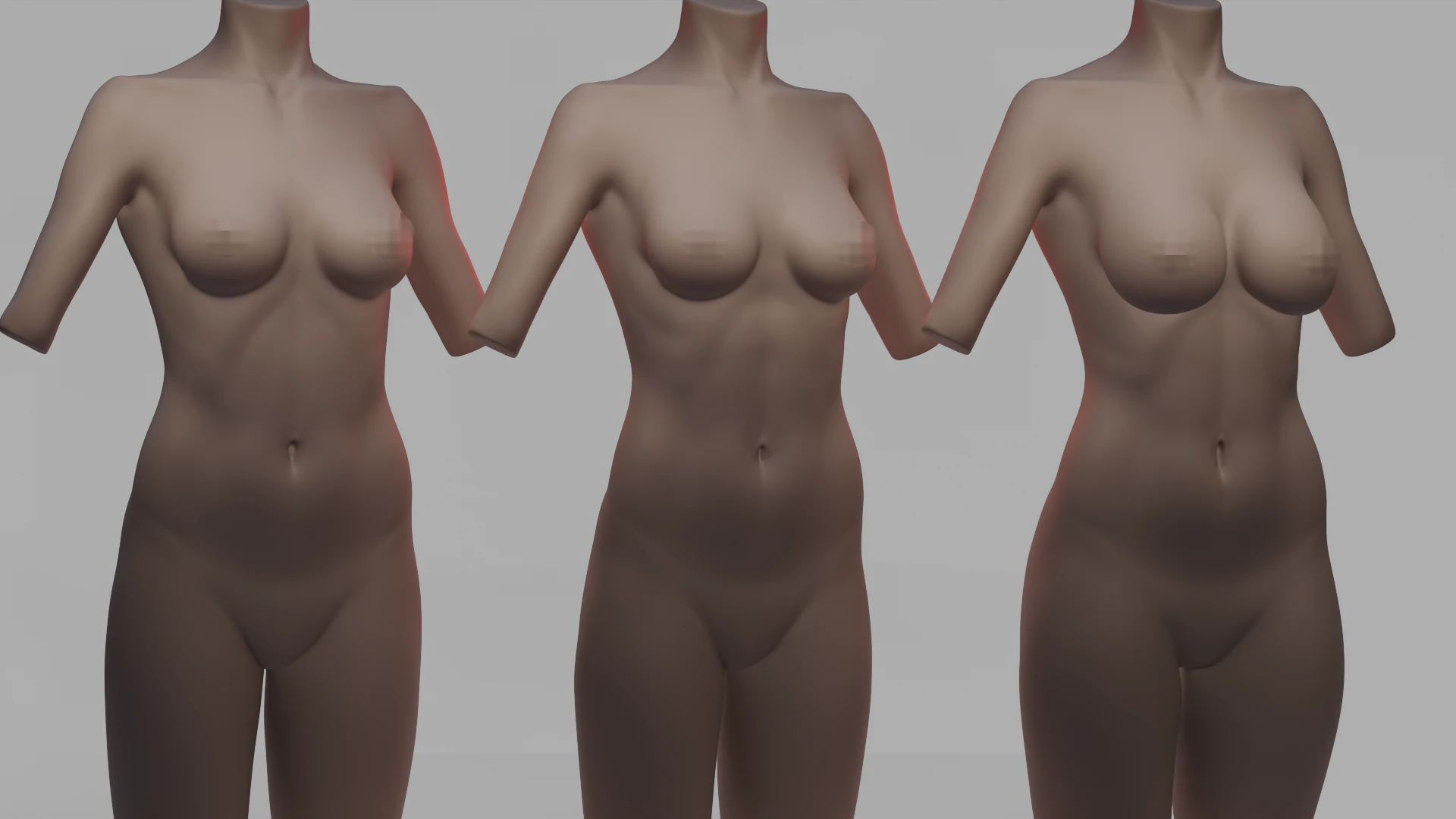 Torso 3D Model .c4d .max .obj .3ds .fbx .stl .blend 