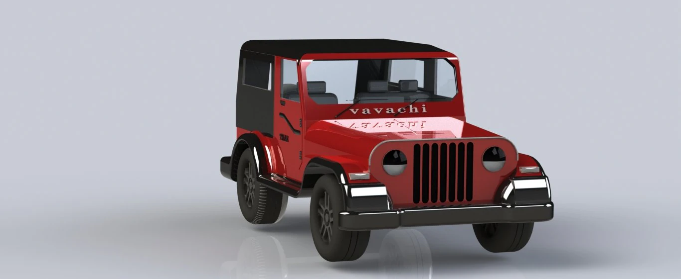 jeep 3D Model .c4d .max .obj .3ds .fbx .stl .blend