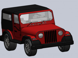 jeep Model 3D