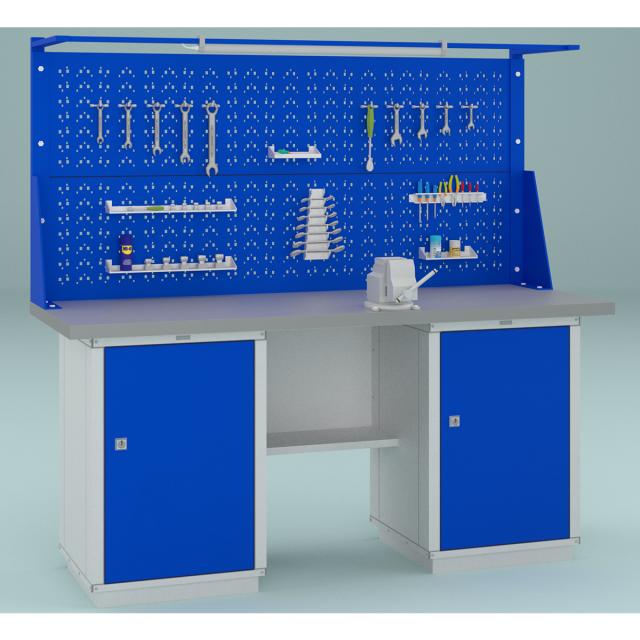workbench Model 3D .c4d .max .obj .3ds .fbx .stl .blend 
