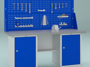 bancada de trabalho Modelo 3D