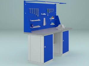 banco da lavoro Modello 3D