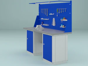 banco da lavoro Modello 3D