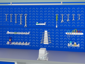 workbench Model 3D