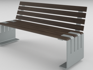 bench 4 versions 3D Модель