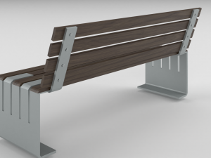 bench 4 versions 3D Модель