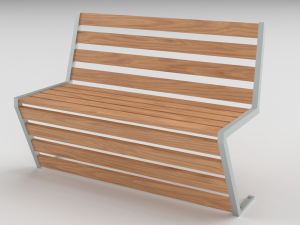 bench 4 versions 3D Модель