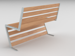 bench 4 versions 3D Модель