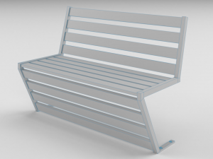 bench 4 versions 3D Модель