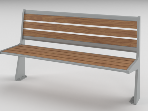 bench 4 versions 3D Модель