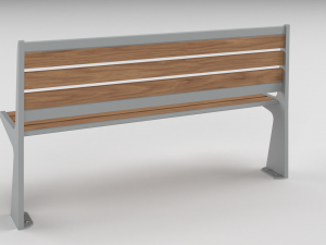 bench 4 versions 3D Модель