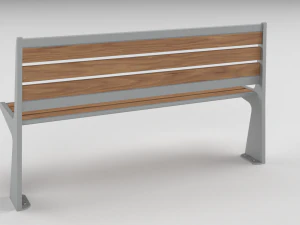 bench 4 versions 3D Model