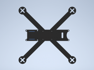 fdv drone frame 3D 模型