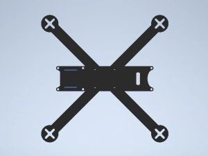 fdv drone frame 3D Model