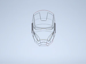 ironman helmet 3D Model