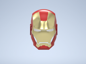ironman helmet 3D 모델