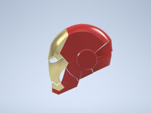 ironman helmet 3D 모델